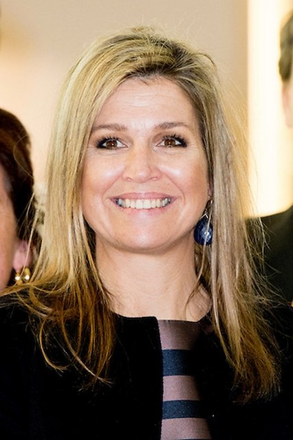 Queen Maxima of The Netherlands visited the Alexander Monro Breast Cancer Hospital in Bilthoven. The Netherlands
