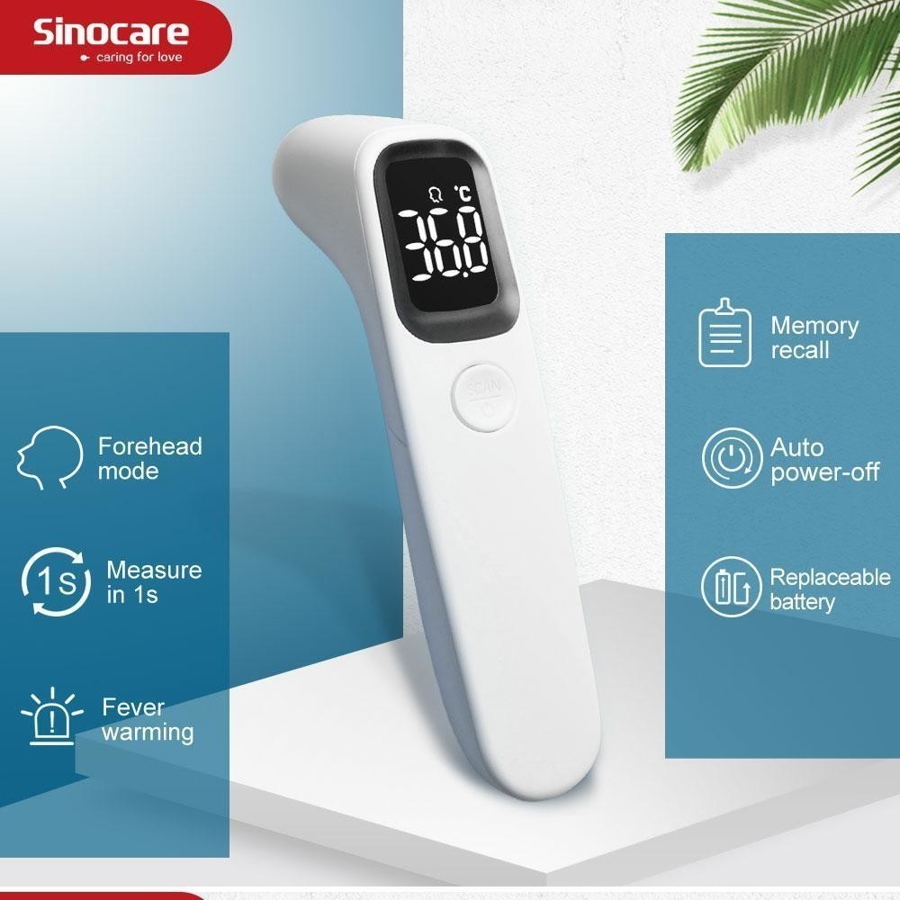 Sinocare Contactless Thermometer Available on Amazon Amy & Aron's
