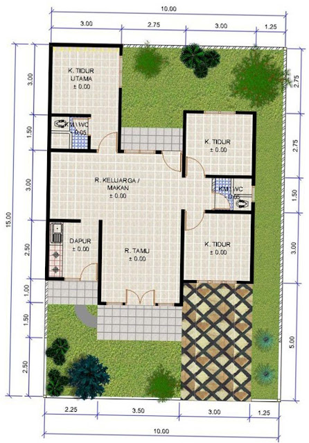 Simple House Designs 3 Bedrooms