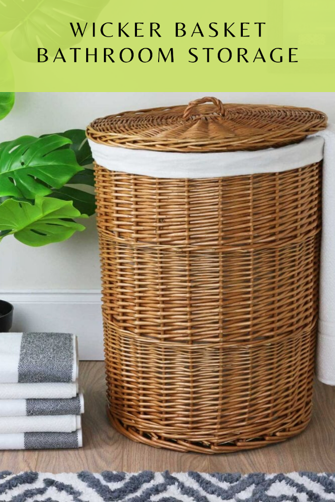 Wicker Storage Boxes With Lids