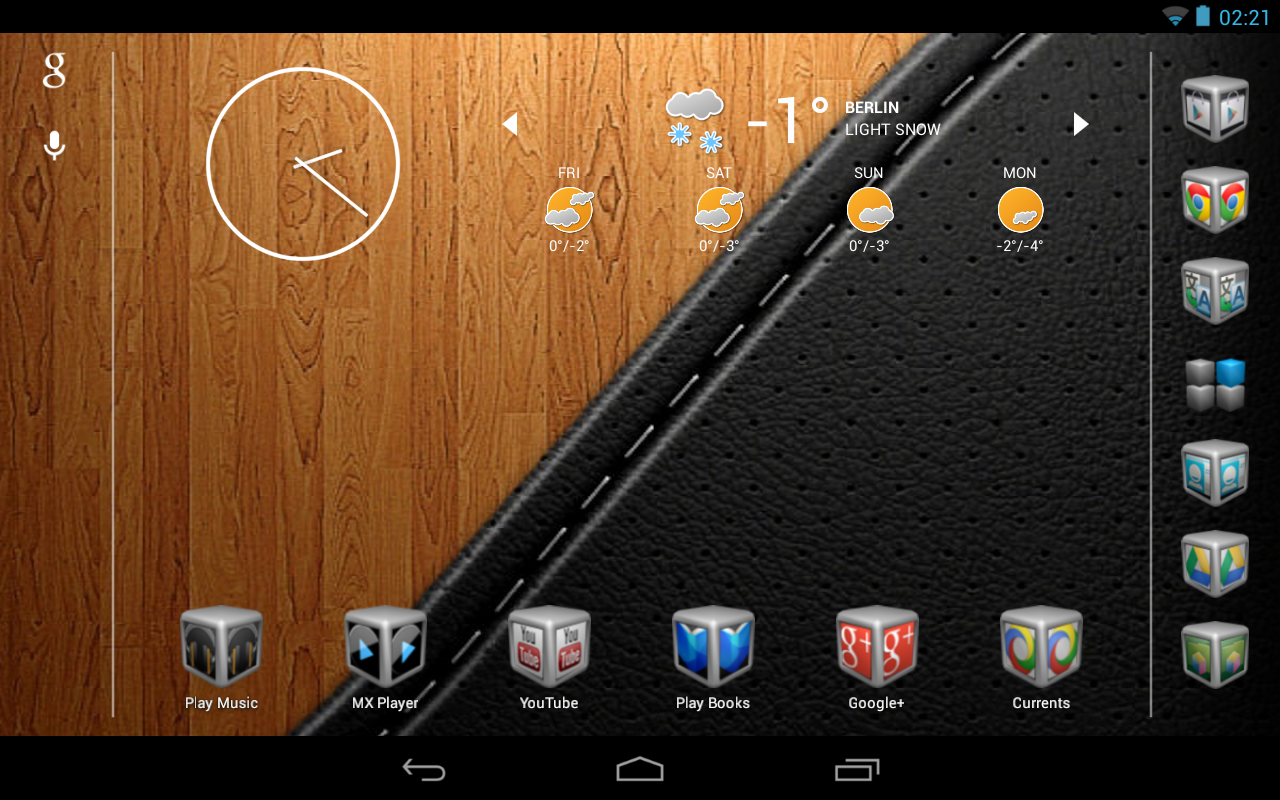 Cube 4pda. Old Style Launcher for Android.