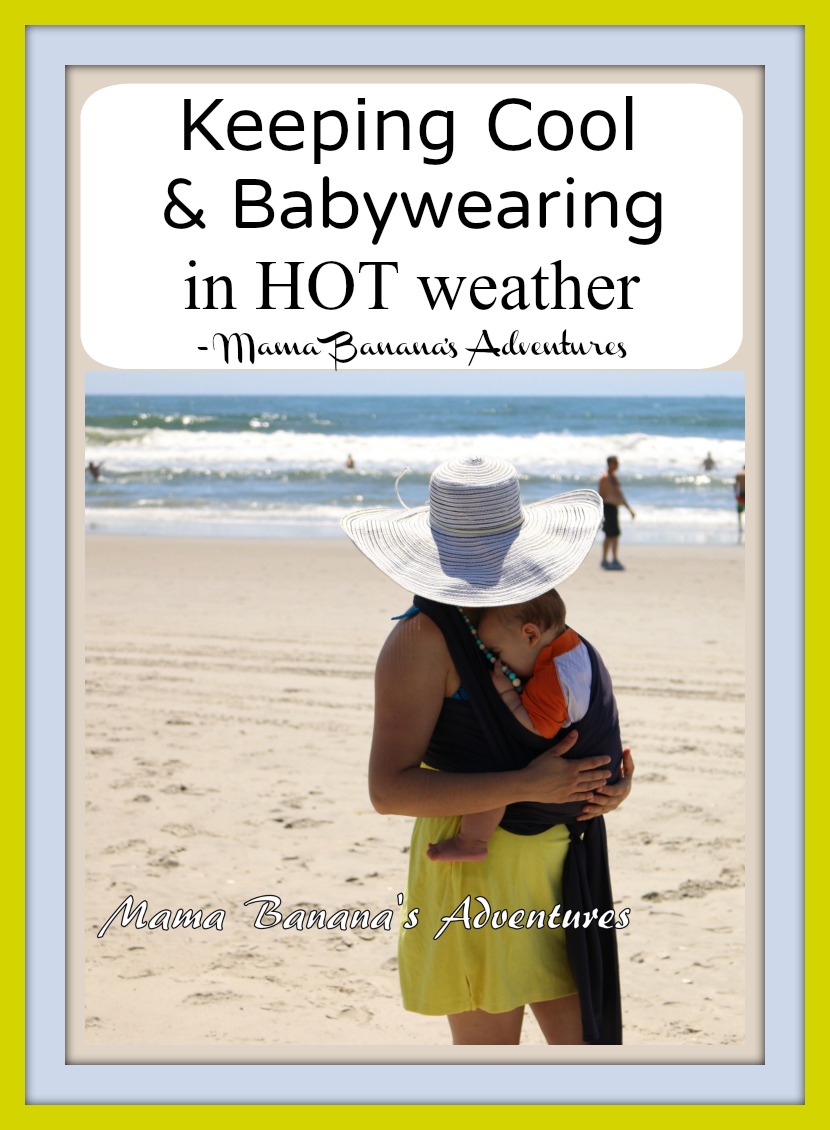 babywearing in hot weather