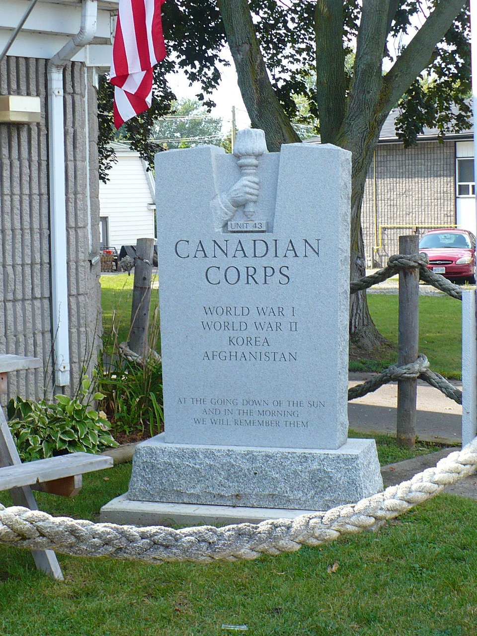 Ontario War Memorials Port Colborne Canadian Corps