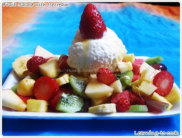 Fruit Salad Icecream