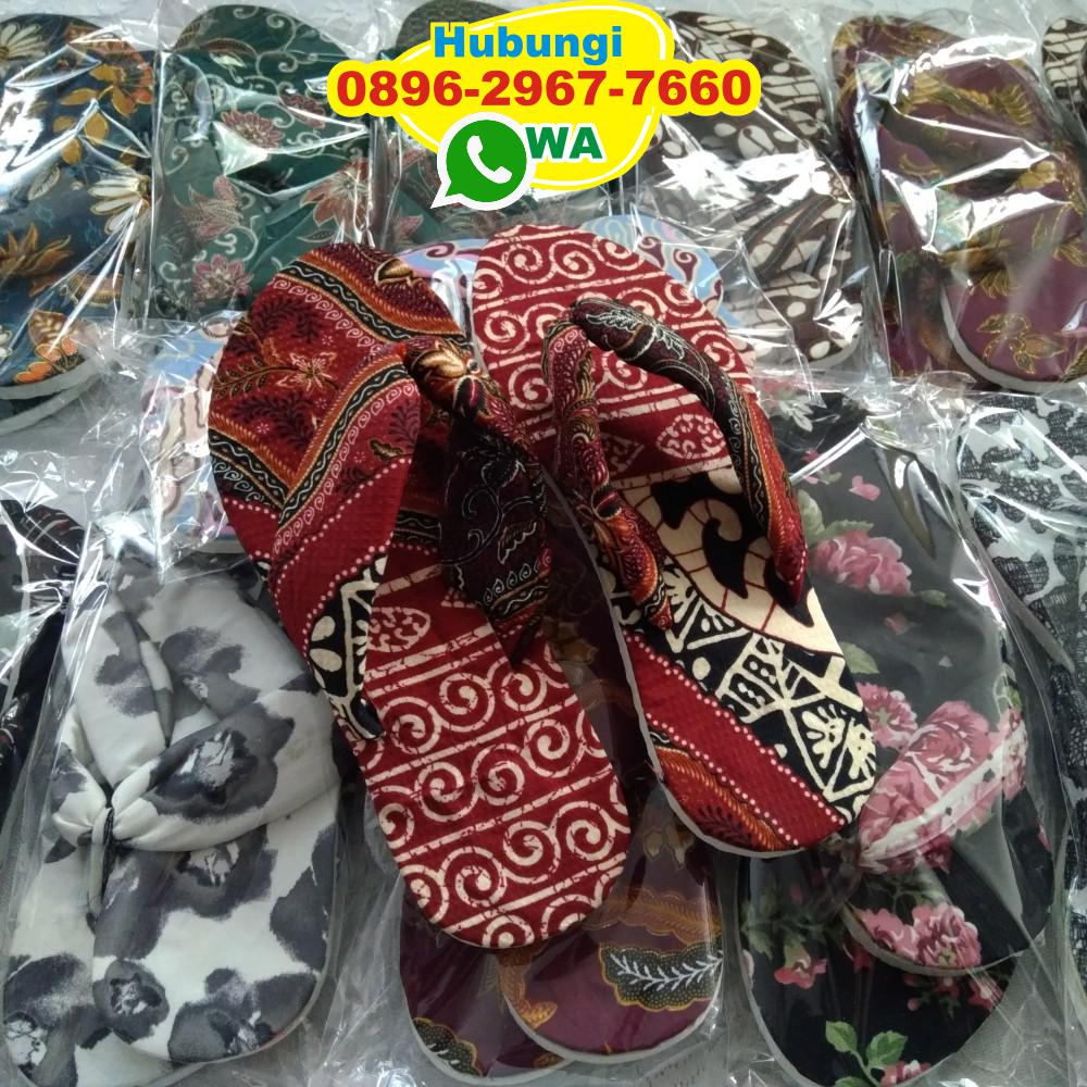  Sandal  Jepit  Batik Souvenir  Pernikahan 