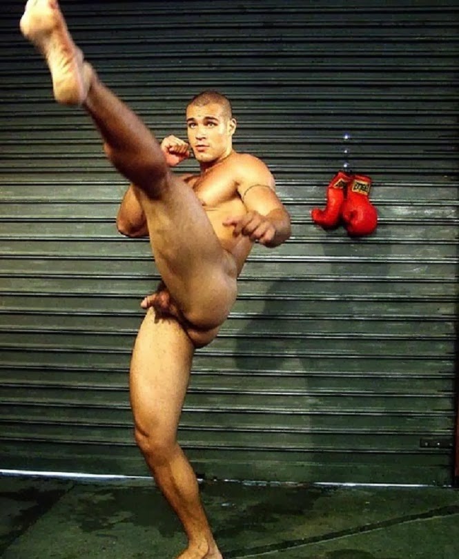 Naked Men Boxing Nude