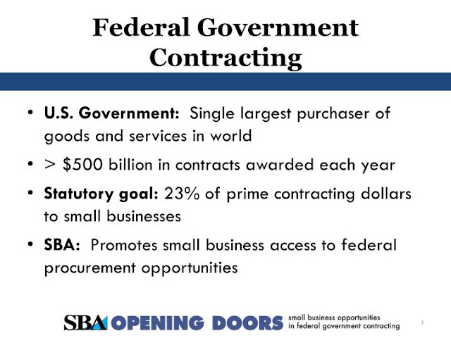 small business plan for government contracts