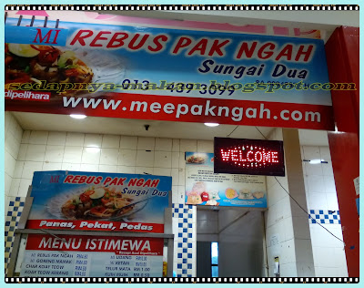 Mee Rebus Pak Ngah Sungai Dua di Food Court AEON BIG Seberang Jaya