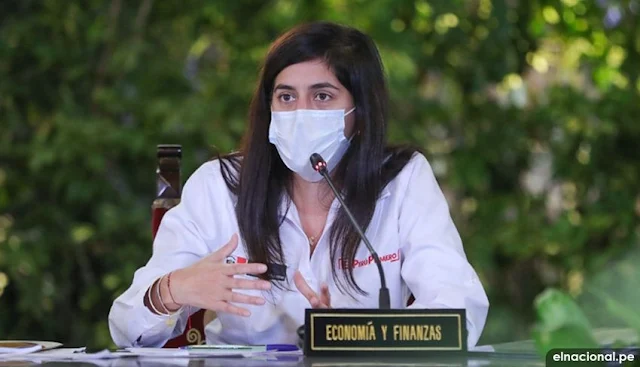 María Antonieta Alva, informó el plan económico del Perú frente al coronavrus