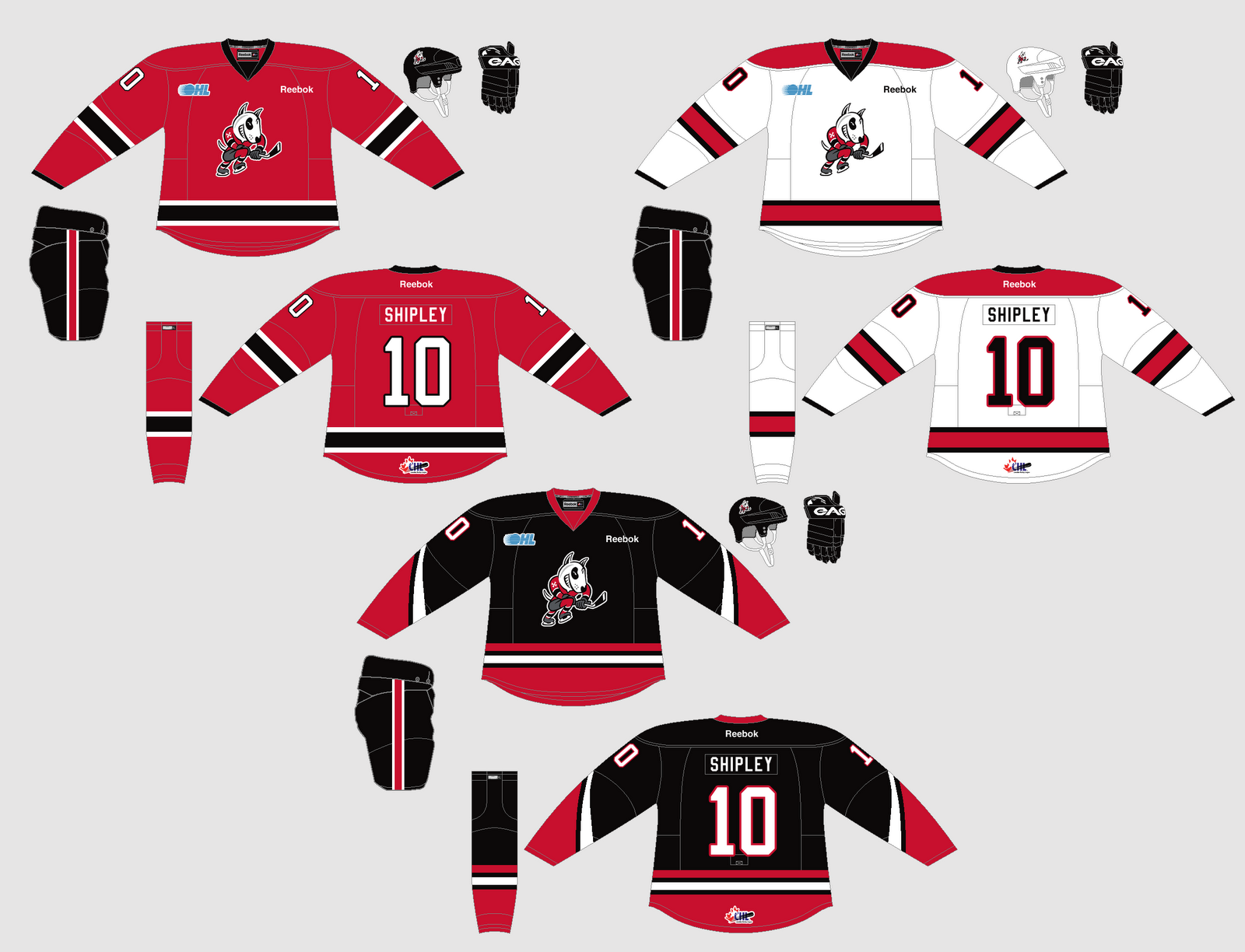 niagara icedogs jersey