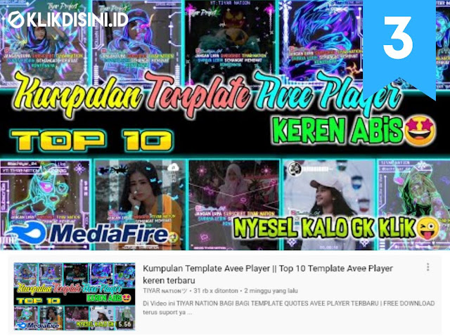 Download Template Avee Player Terbaru 2020 - TOP 50 Template Avee Player Quotes Dan Line Art