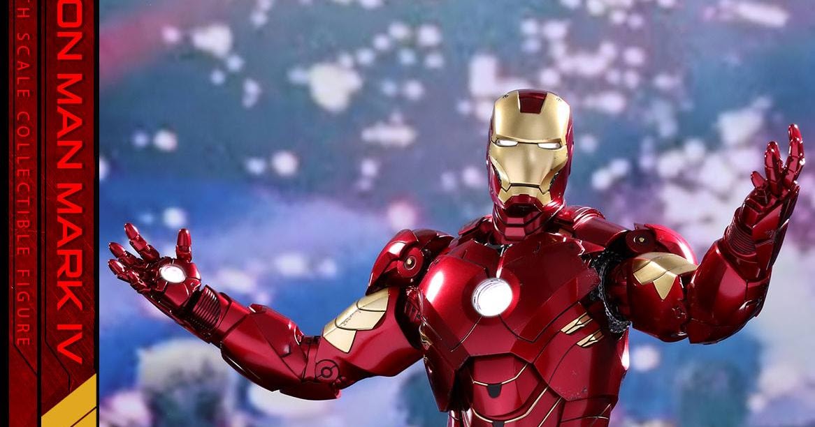toyhaven Hot Toys Diecast Iron Man 2 1/6th scale Mark IV 12inch