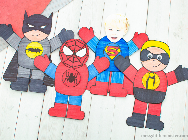 Superhero Jetpack Craft Instructions - ESL Superhero Craft