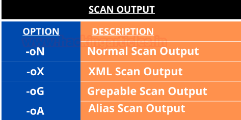 Nmap Output Formats