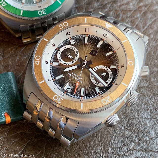 Straton Tourer gold Triple Calendar