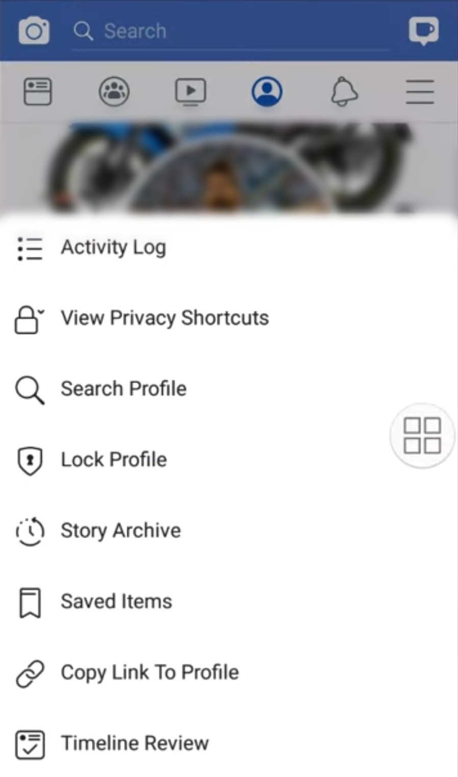 Click lock profile Click lock profile option