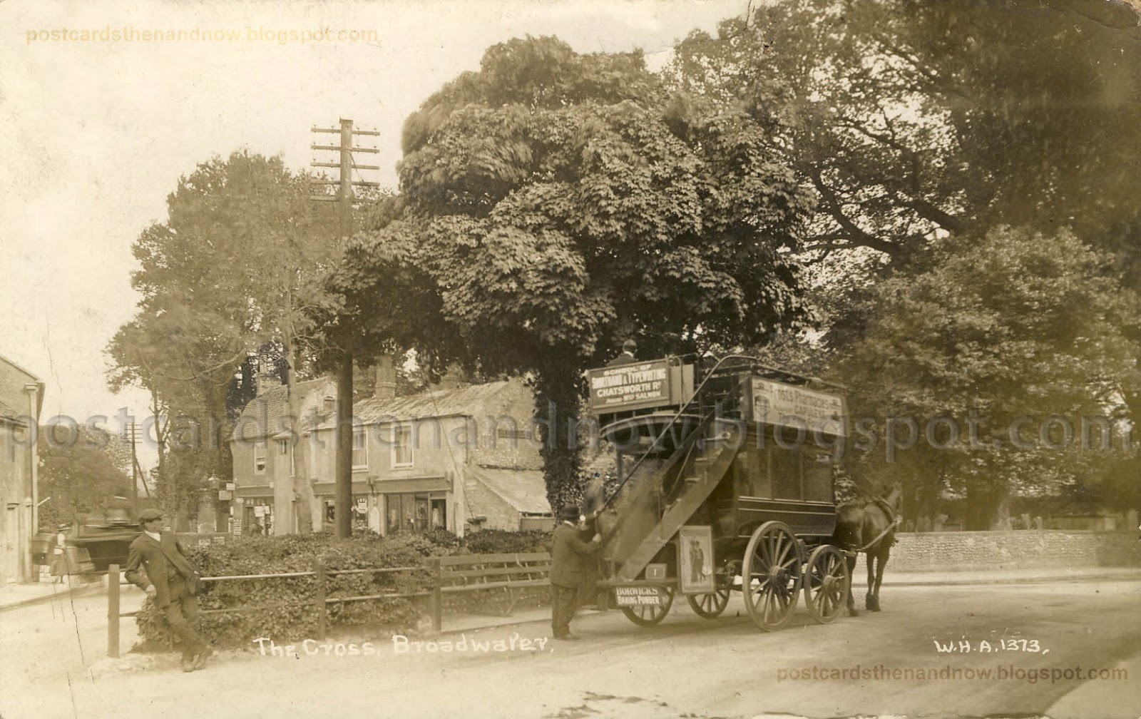 Postcards Then and Now Broadwater, Near Worthing, Sussex c1913