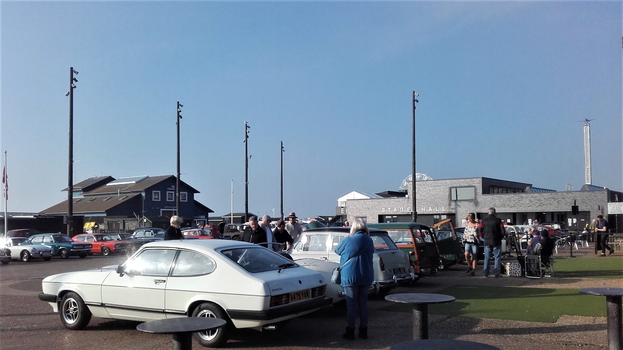 Steve on Hastings Classic Car Show at The Stade