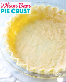 Wham Bam Pie Crust recipe from The Country Cook