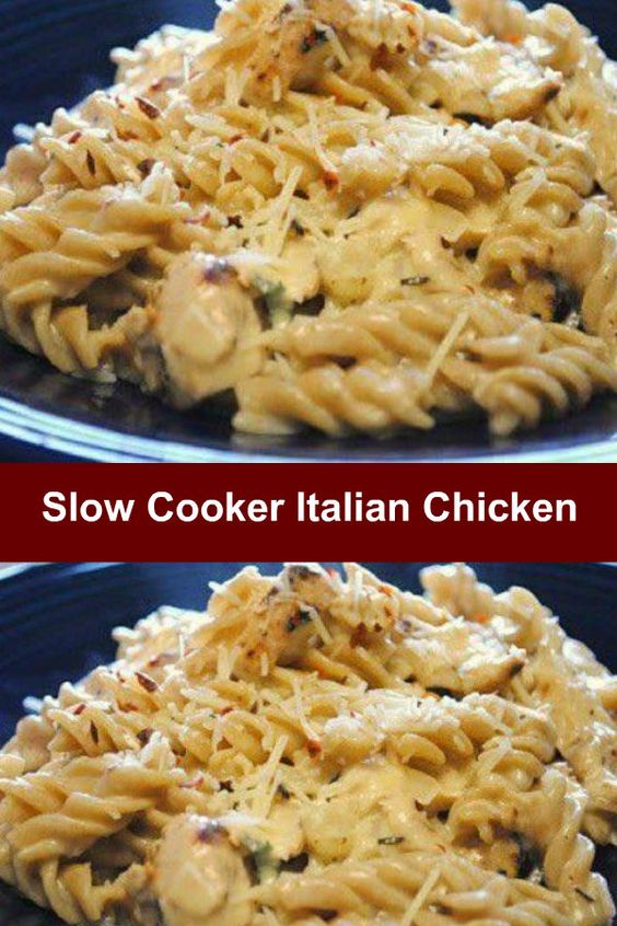 Slow Cooker Italian Chicken Easy Recipes Healthy
