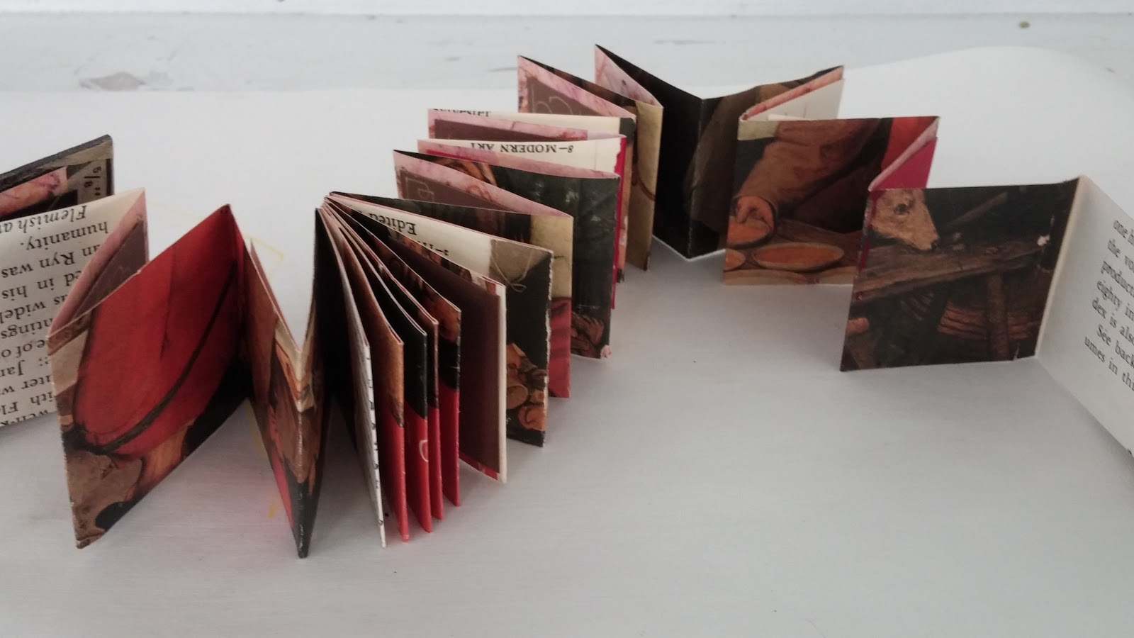 The Book of Art Concertina with pockets · Cindy Tonkin