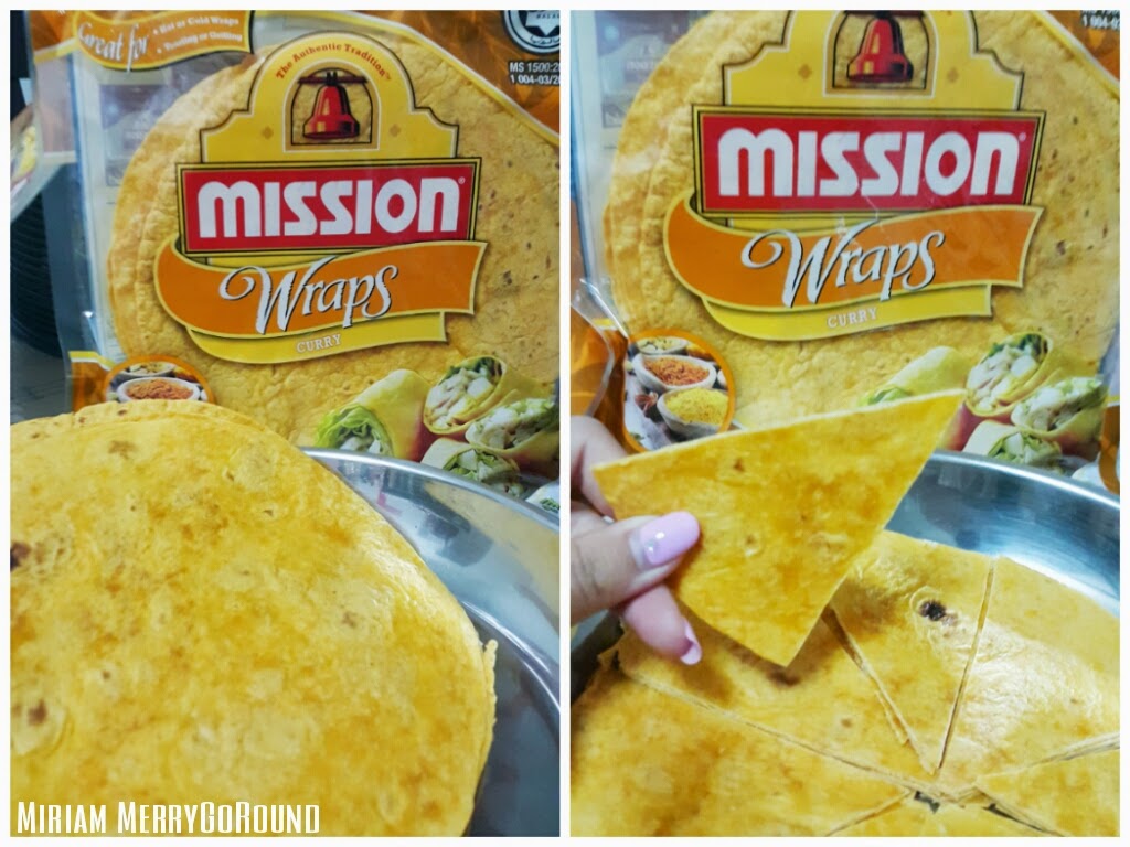 [RECIPE] Simple Snacks using Mission Wraps Curry Flavour ♥Miriam