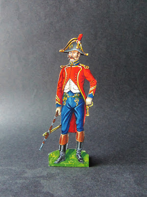 Soldat De Plomb Rare – Tambour Major Empire – N°18/500 – Signé Claude Alexandre – 54mm