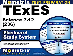 TExES Science 7-12 (236) Flashcard Study System: TExES Test Practice Questions & Review for the Texas Examinations of Educator Standards (Cards)