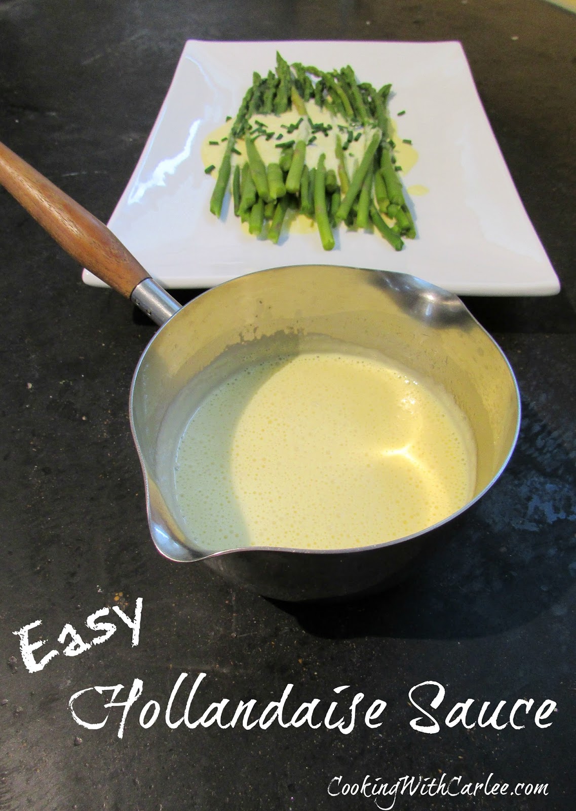 Cooking With Carlee: Easy Hollandaise Sauce