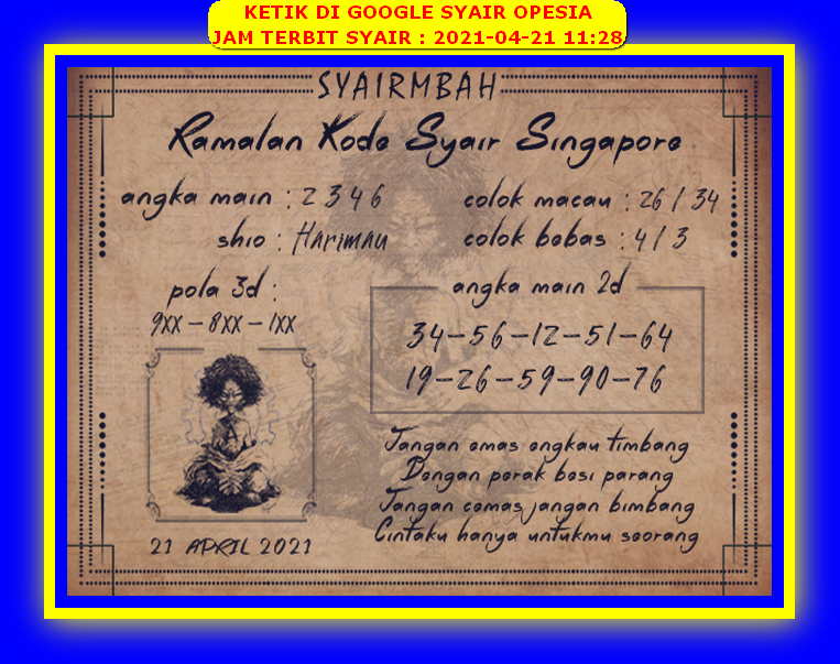 gambar togel syair sgp