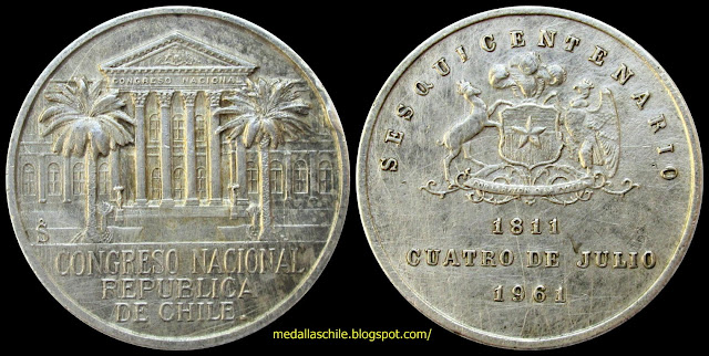 Medalla 150 Años Congreso Nacional