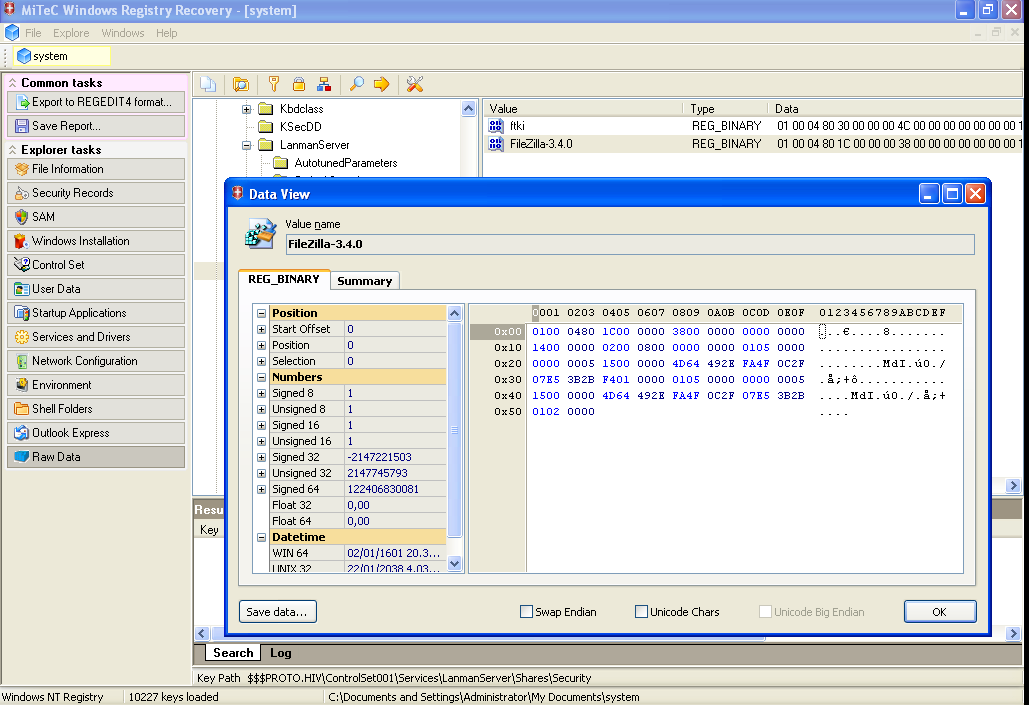 Windows Security Descriptor Binary (a Perl parser)