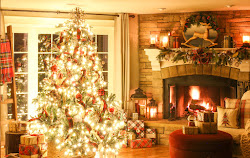 A New Festive Fir for our Family Room Golden Boys & Me