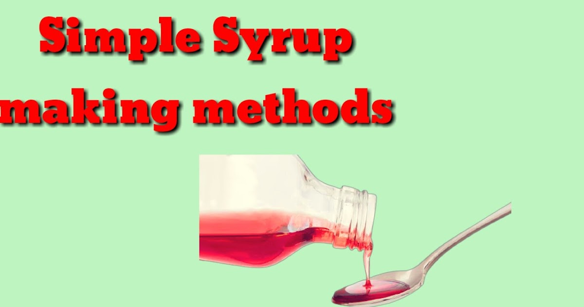 Preparation of simple syrup ( B.P and USP ) by using heating