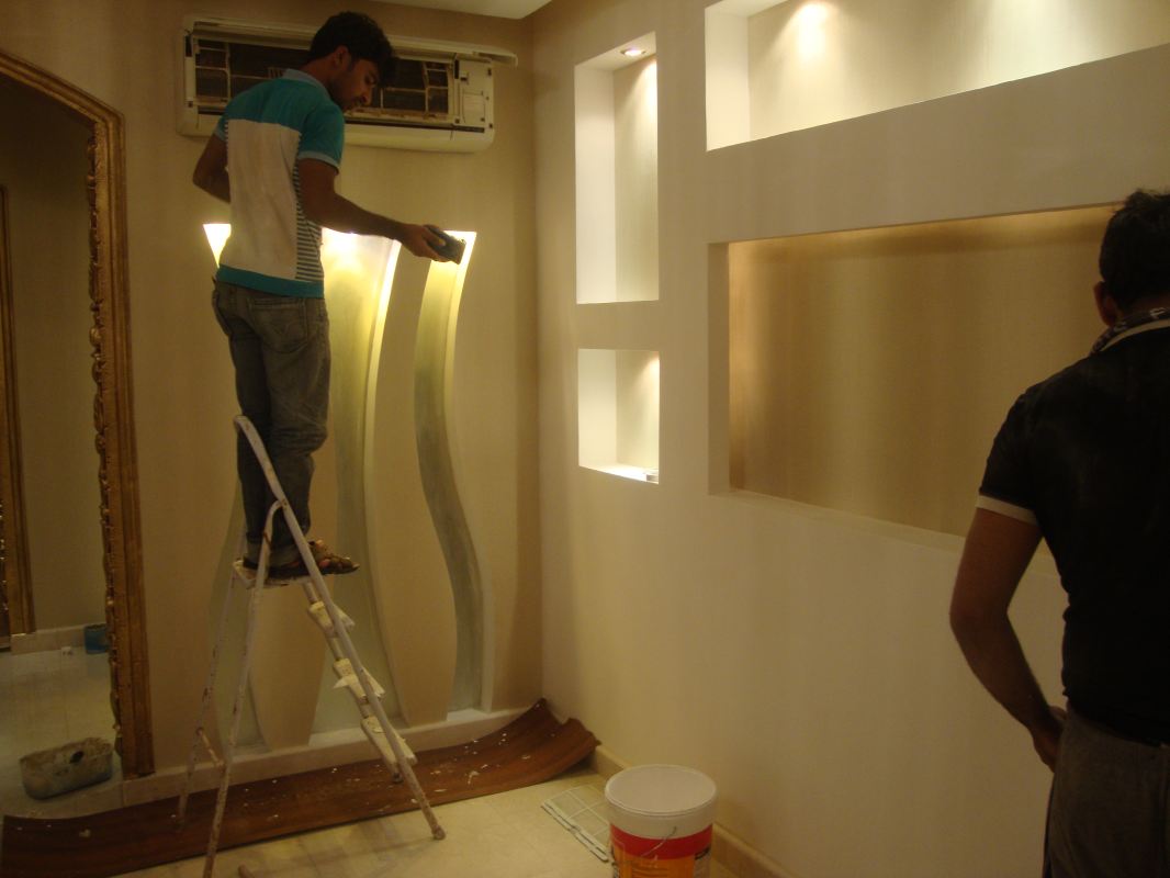 NAZIH DECOR تنفيذ أعمال ديكور فيلا ابو رضا NAZIH DECOR تنفيذ أعمال ديكور فيلا ابو رضا