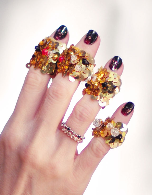 Spirit Fingers, DIY Ralph Rucci Rings