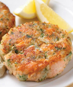 oven baked salmon cakes