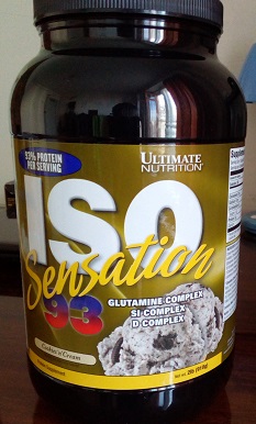 Обзор протеина Iso Sensation 93 от Ultimate Nutrition