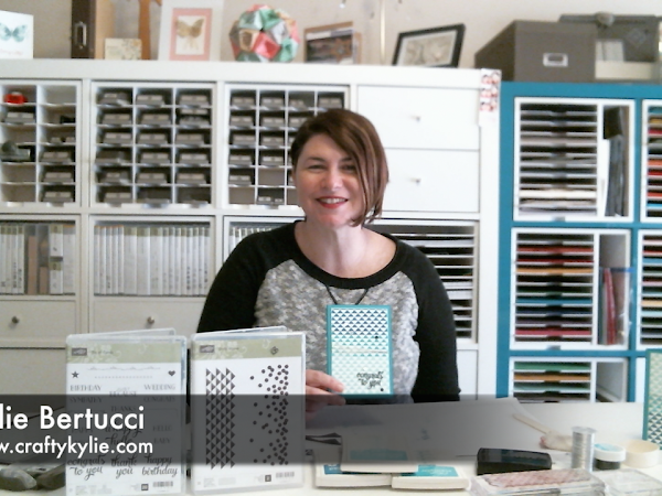NEW VIDEO: Dotty Angles Ombre Card Tutorial