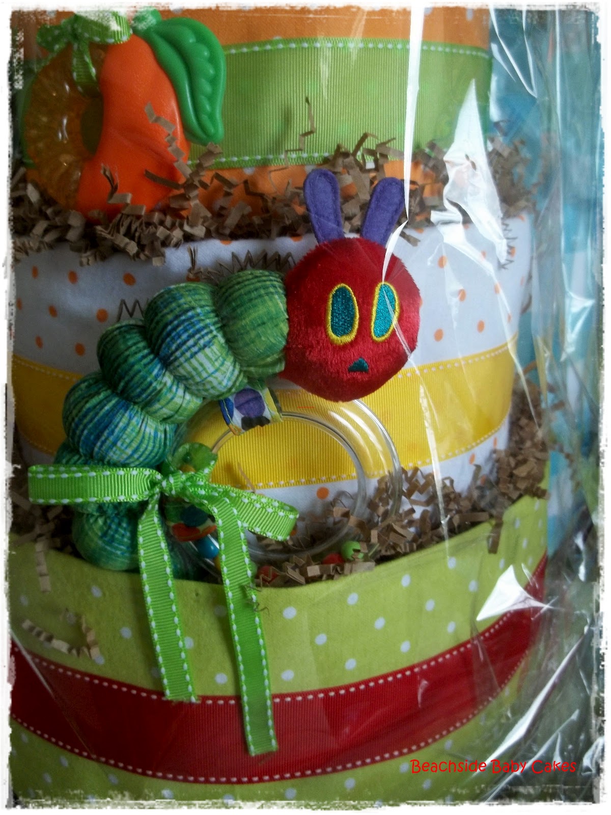 Beachside Baby Cakes: A Very Hungry Caterpillar Baby Shower
