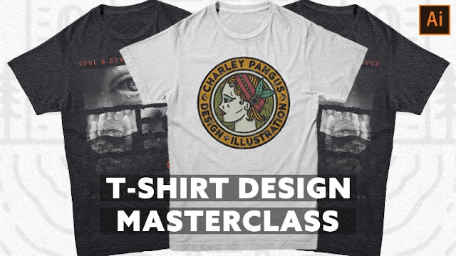 T-SHIRT DESIGN MASTERCLASS - BEGINNER TO PRO FAST Design