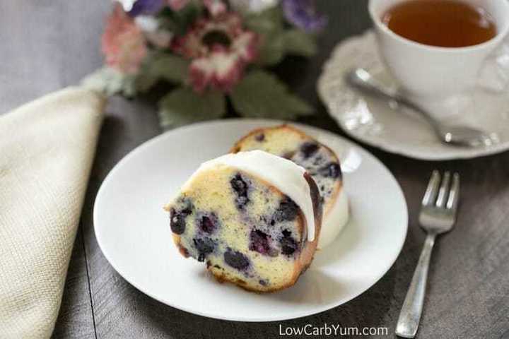 Looking for Low Carb Cakes - Here are Some Lemonblueberryglutenfreepoundcake