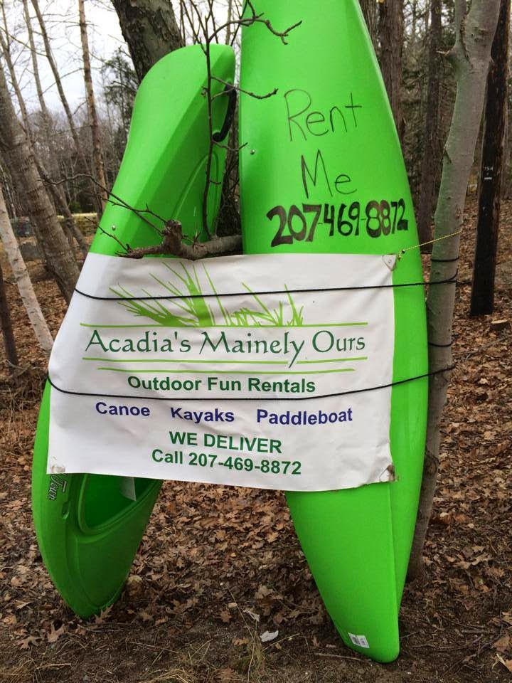 Acadia's Mainely Ours Outdoor FUN Rentals Specials