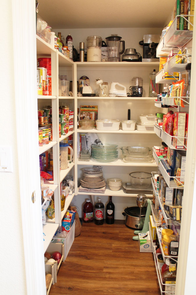 Organizing & Purging My Dish Room & Pantry