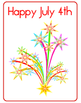4th of july greeting card message