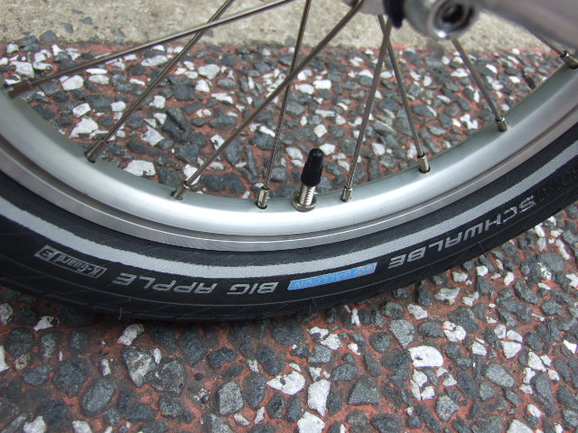 Avelo Bicycle Shop Dahon Dove Plus ダホン ダヴ プラス Schwalbe Big Apple シュワルベ ビッグアップル 14インチ 50 254 14 X 2 00 Fat化 キックスタンドカスタム