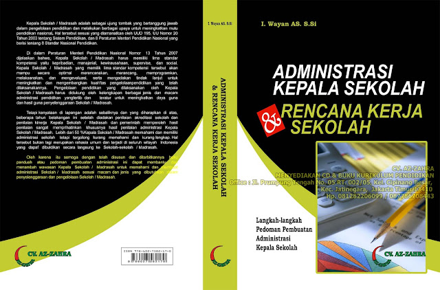 Buku Administrasi Kepala Sekolah & Rencana Kerja Sekolah (RKS)