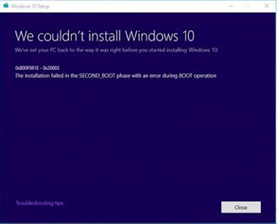 Perbaiki Error 0x800F081E - 0x20003 Selama Upgrade Windows 10 Perbaiki Error 0x800F081E - 0x20003 Selama Upgrade Windows 10