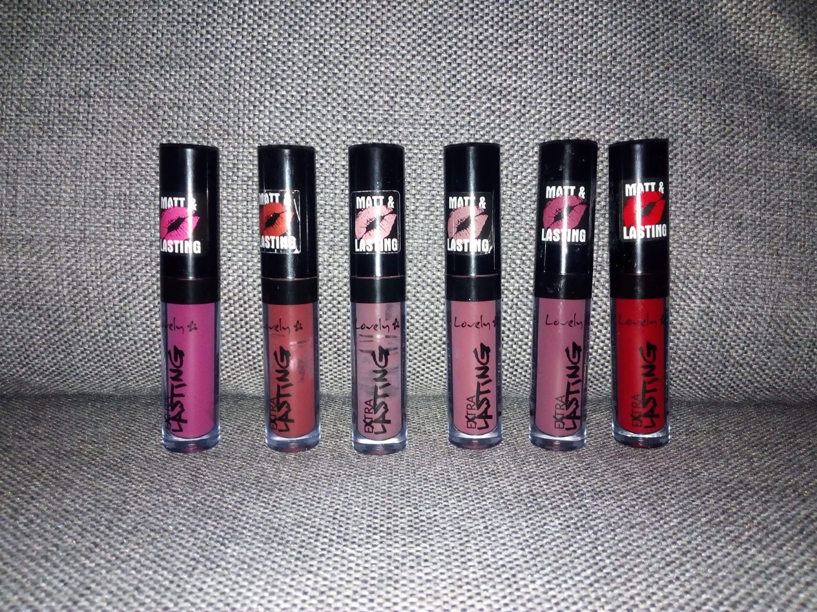 Patrycja Koziol Moje Ulubione Matowe Pomadki Lovely Matt Extra Lasting