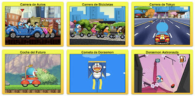 Todos los juegos de Doraemon para jugar gratis